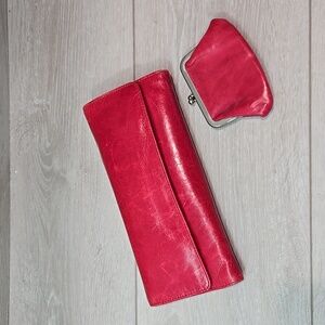 Lots of 2 HOBO Leather Women Boho wallets